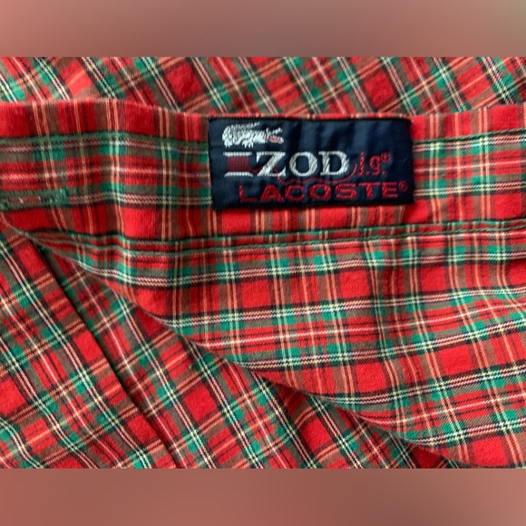Vintage 80s IZOD Lacoste button down shirt size 8 - Picture 5 of 6